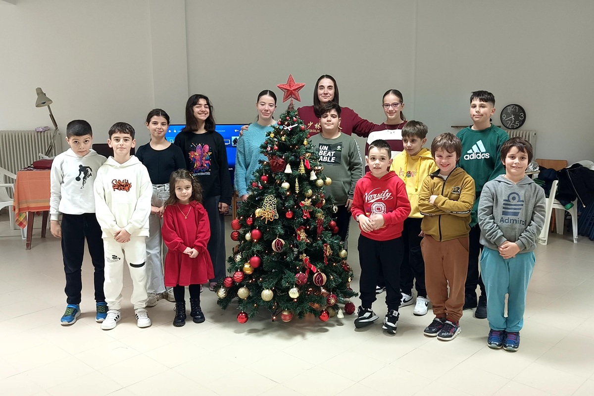 Χριστουγεννιάτικο δέντρο στη Ζαχάρω